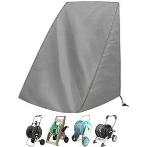 Free Standing Portable Garden Hose Reel Cover (25.9" x24.8" x 34.6")